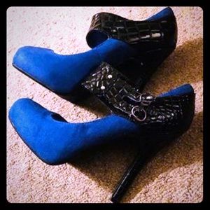 Cobalt blue heels